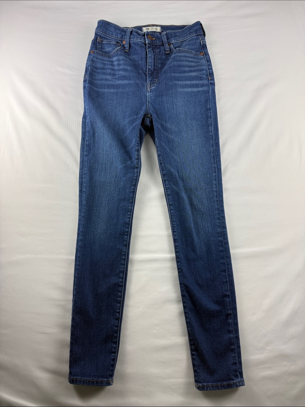 Madewell 11" High Rise Skinny Jeans Women's Size 26 Stretch Denim